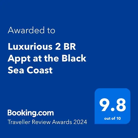アパート Luxurious 2 Bedroom Appt At The Black Sea Coast サニービーチ